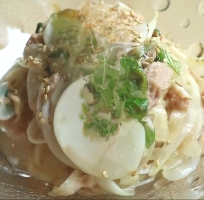 夏にぴったり！ツナときゅうりの酢の物