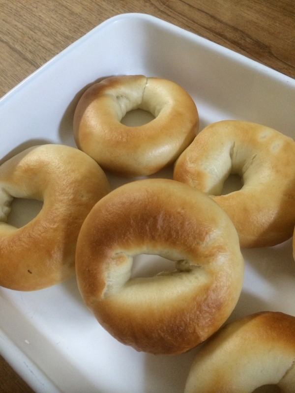 基本のベーグル つやつや