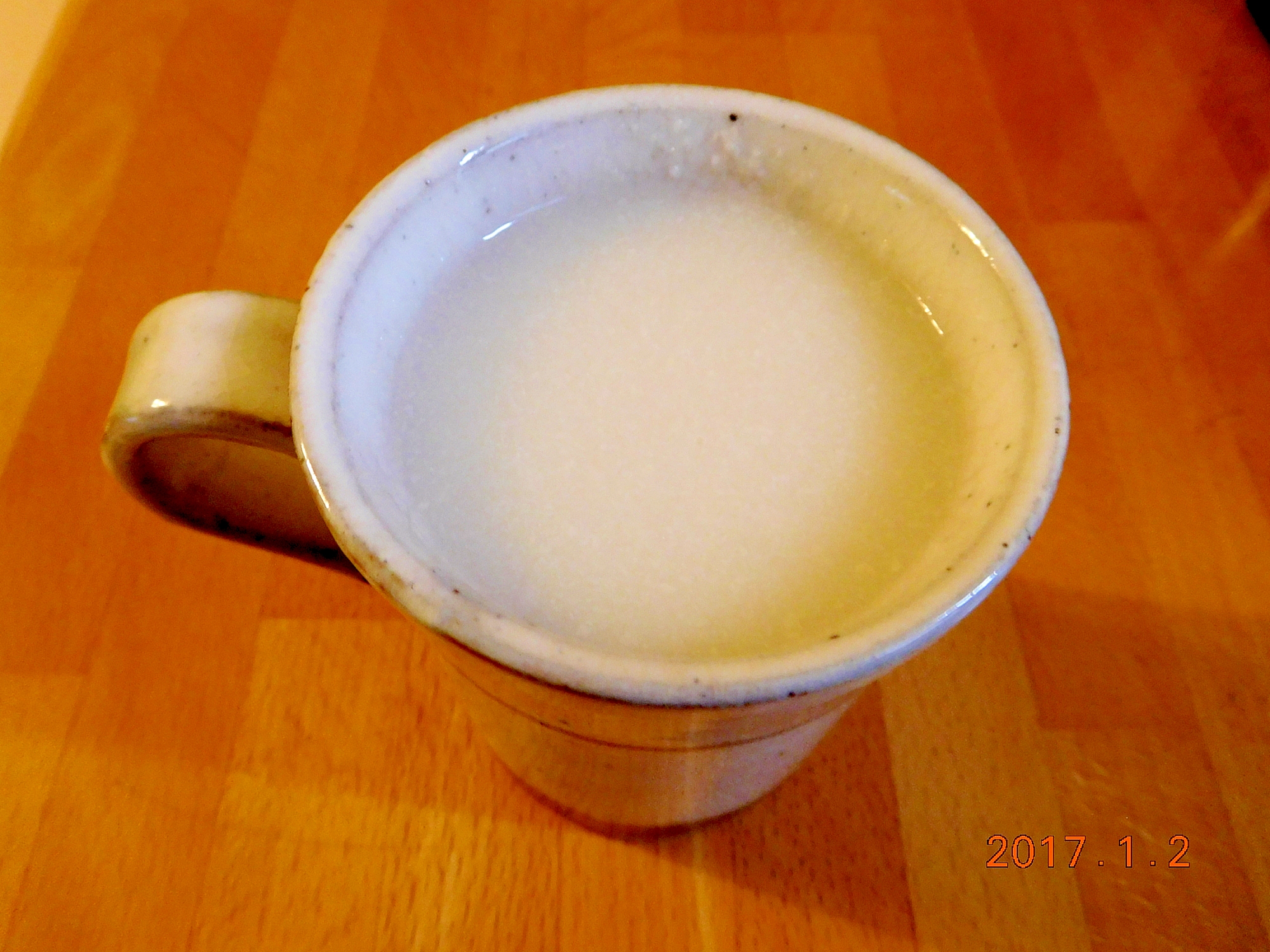 保温鍋で米麹甘酒