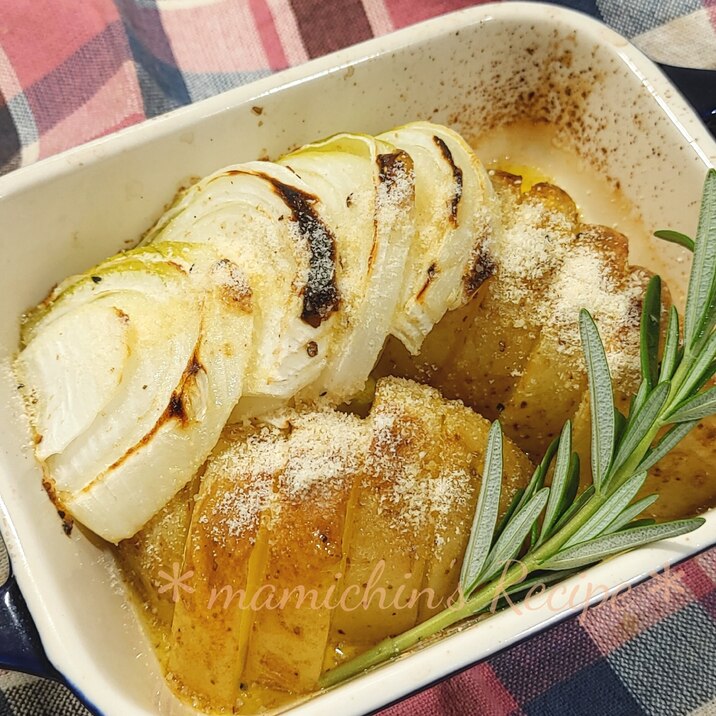 新じゃがDe〜新玉ねぎとシンプルグリル焼き レシピ・作り方 by mamichin555 - 楽天レシピ
