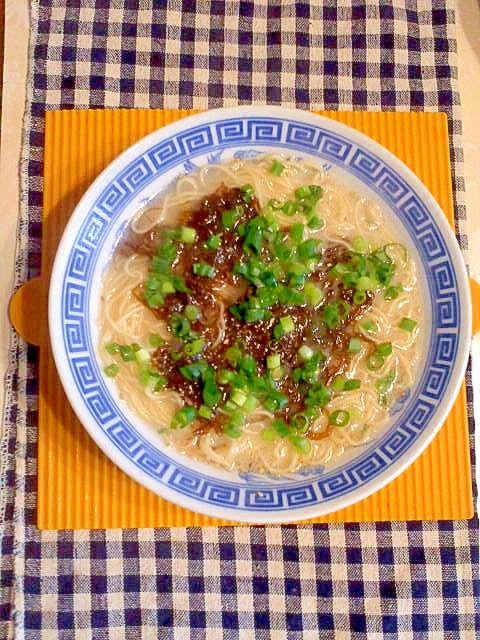 もずくラーメン♪