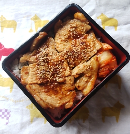豚丼の具