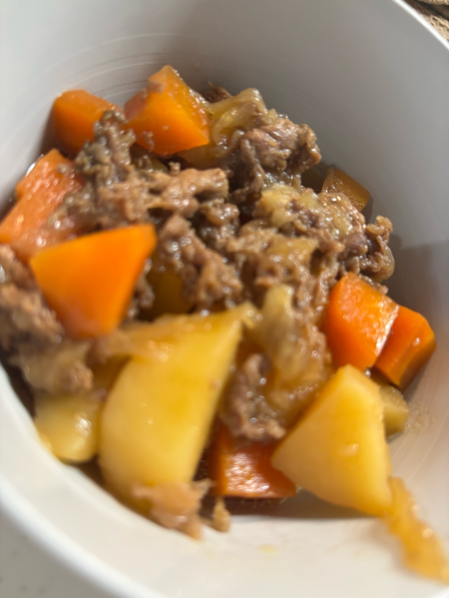 我が家のちょっと贅沢な肉じゃが