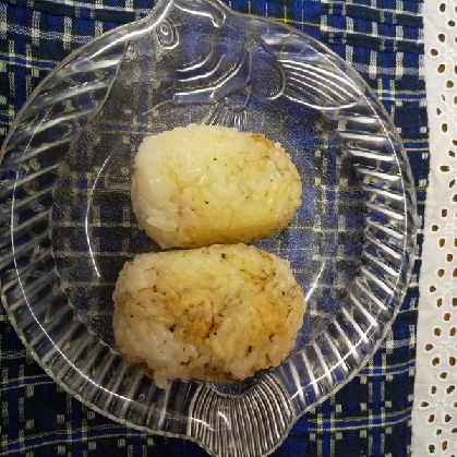 素朴♪大きな焼きおにぎり