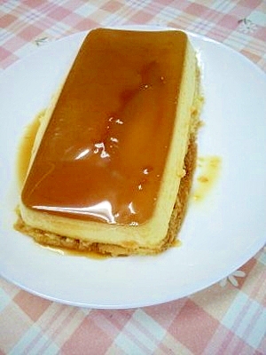 100均シリコン型で簡単 プリンケーキ レシピ 作り方 By 夢のひよこ 楽天レシピ