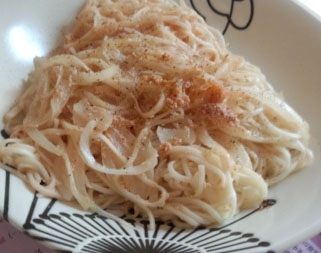 クリーム明太そうめん