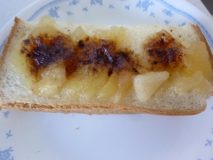 ❤林檎ジャムと蜂蜜のバター珈琲トースト❤