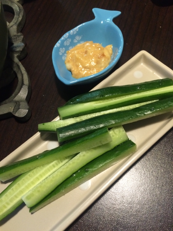 野菜スティックにぴったり！味噌マヨディップ