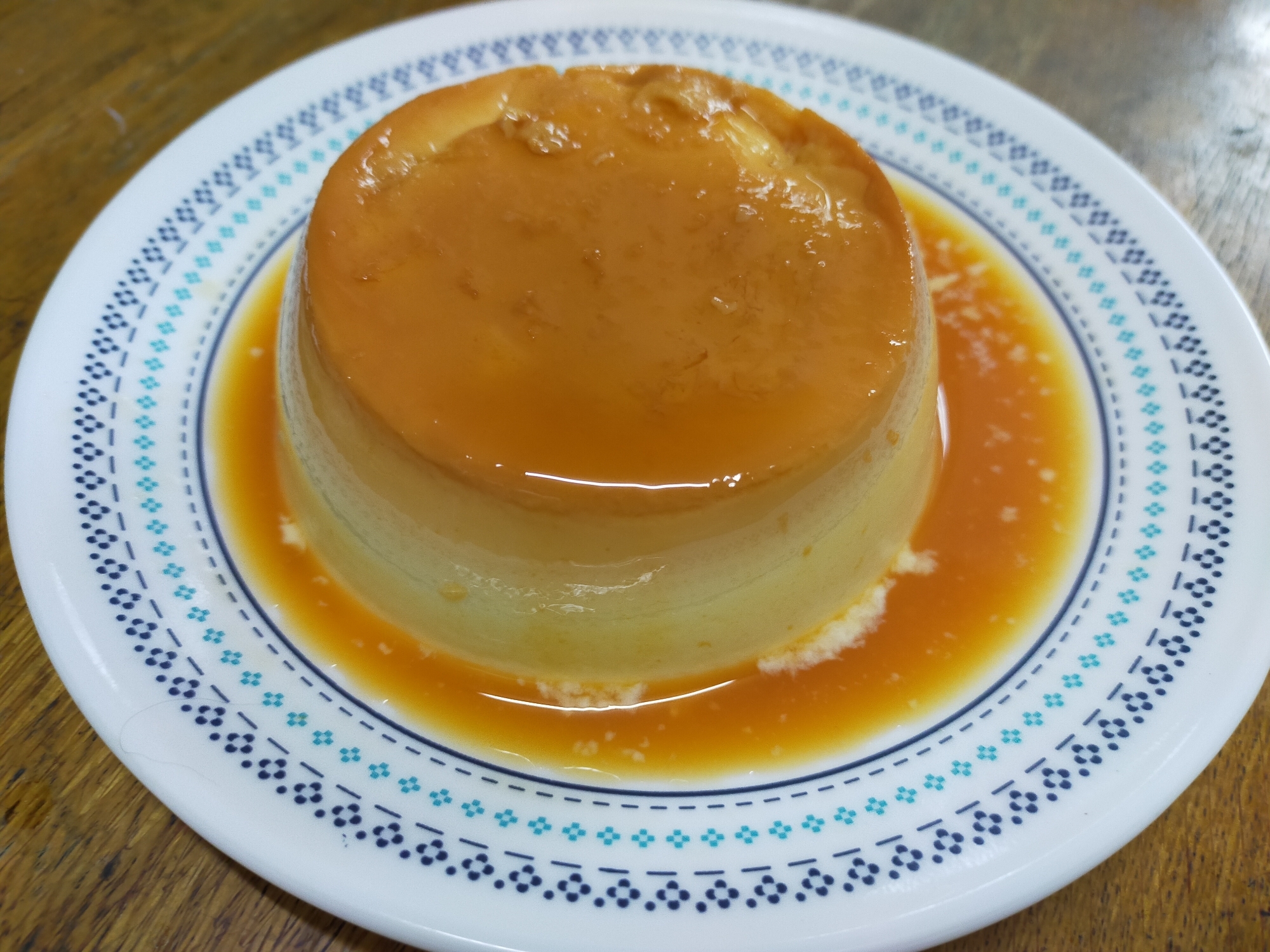 レンジで簡単マグカッププリン