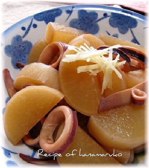 大根とイカの煮物 レシピ 作り方 By はなまる子 楽天レシピ 大根とイカの煮物 レシピ 作り方 By はなまる子 楽天レシピ