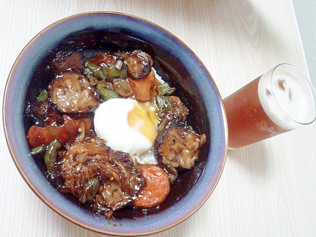 余り物野菜丼