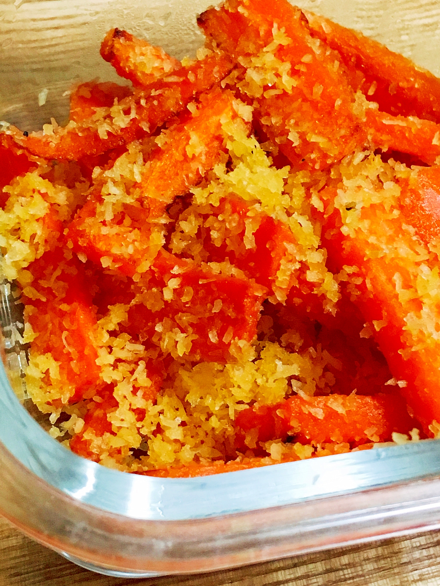 スパイスおかず☆にんじんのココナッツ炒め