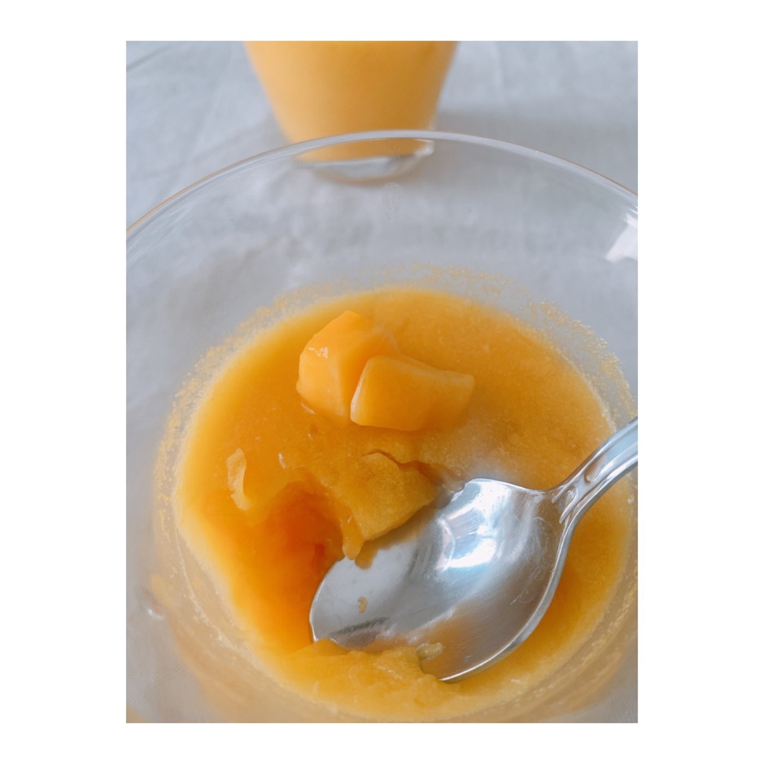 トロッと食感 冷凍マンゴーでマンゴープリン レシピ 作り方 By kaho 楽天レシピ