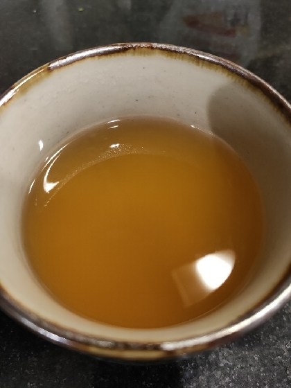 コーヒーばかり飲みすぎかと思って作ってみました。おいしくて体に優しいですね！