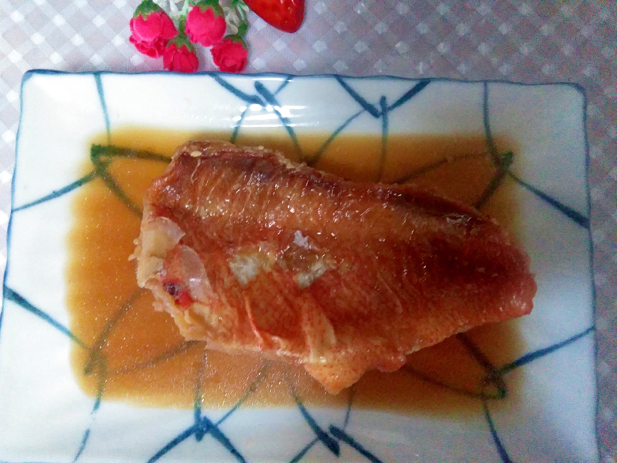 素朴♪赤魚の煮つけ