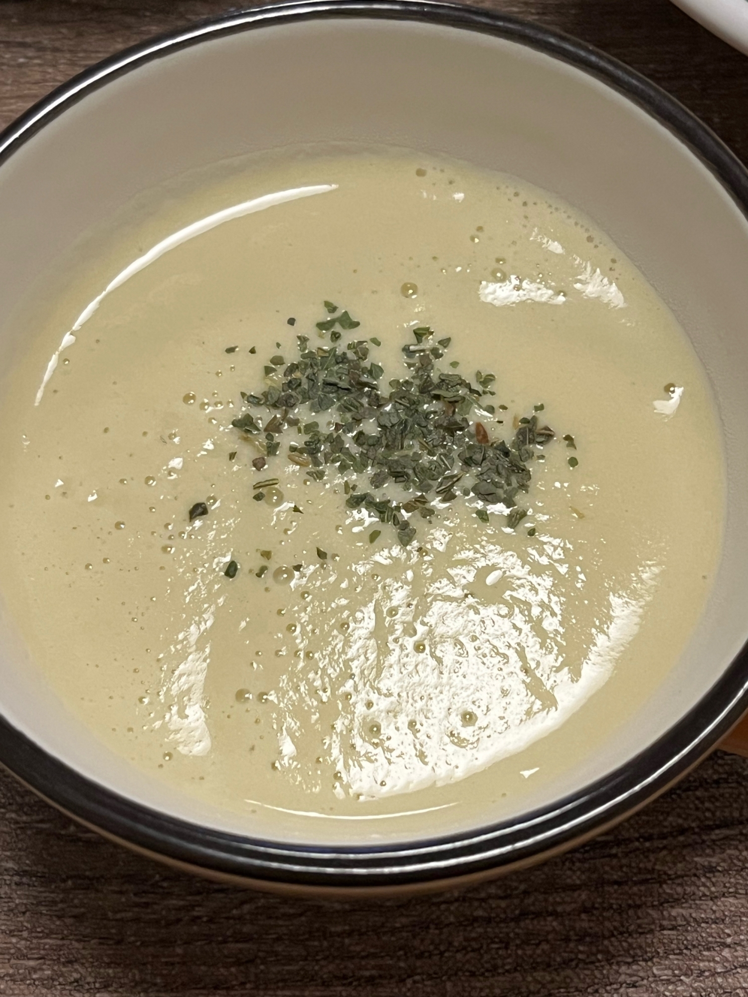 スープメーカーで作る春キャベツと鶏肉のポタージュ