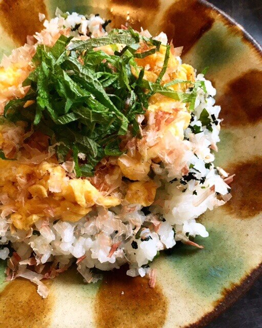 混ぜるだけ♡高菜と卵のまぜごはん レシピ・作り方 by はなうた