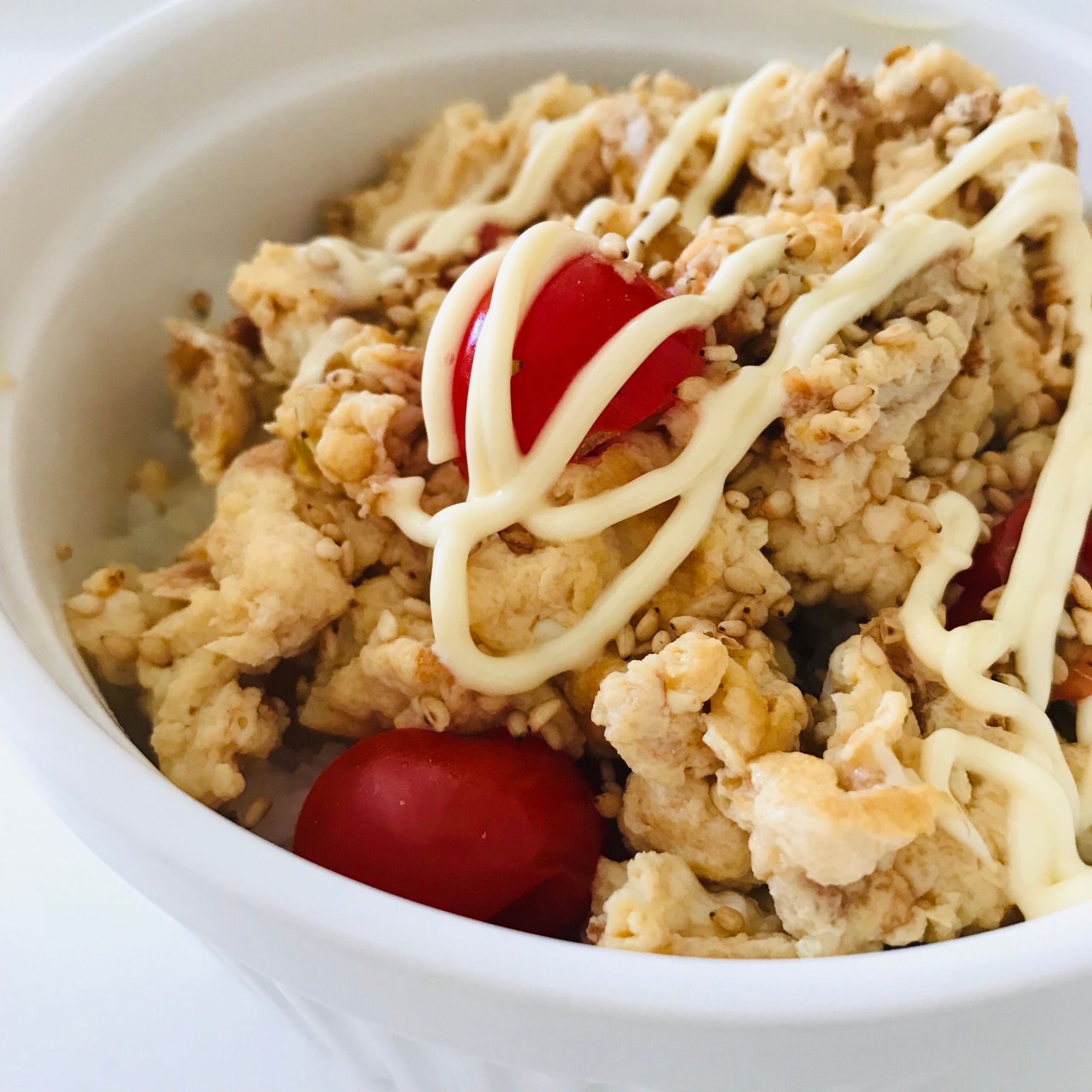 さっぱり食べられる卵丼