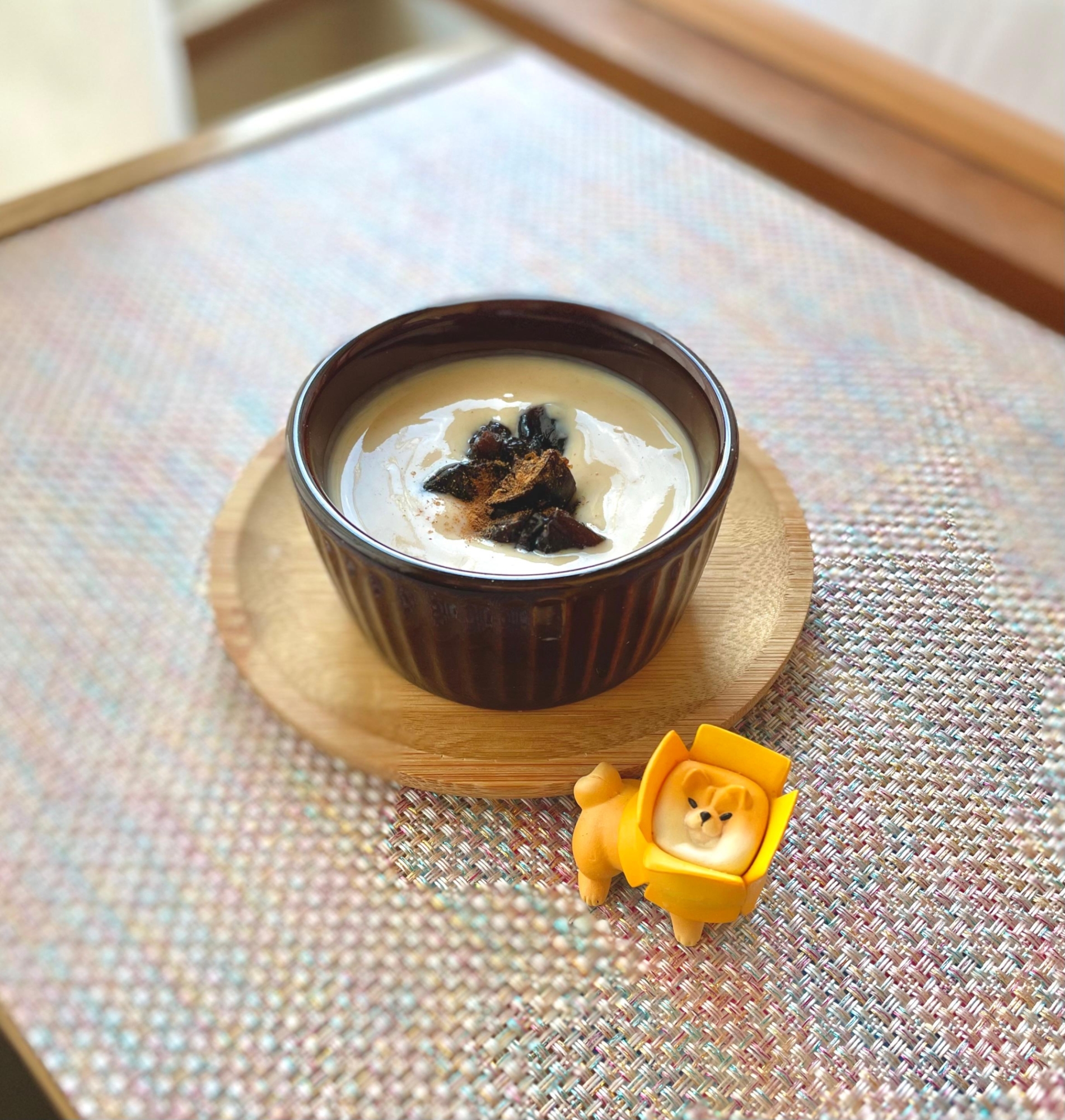 朝食におすすめ♡プルーン入りヨーグルト