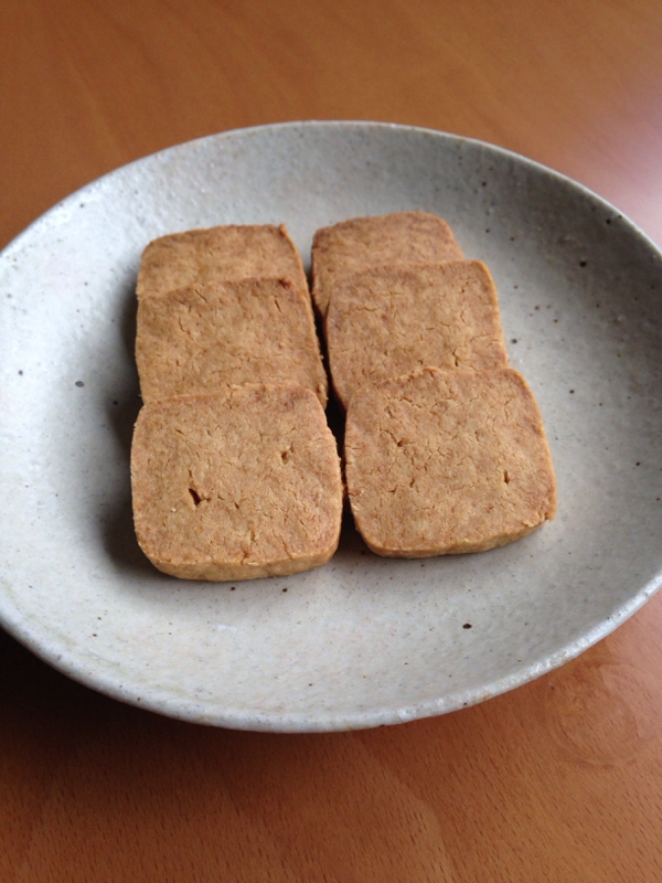 サクサク♪ピーナツバタークッキー