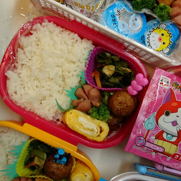 お弁当3人分 幼稚園二人小学生一人 7 レシピ 作り方 By Mi6952 楽天レシピ お弁当3人分 幼稚園二人小学生一人 7 レシピ 作り方 By Mi6952 楽天レシピ