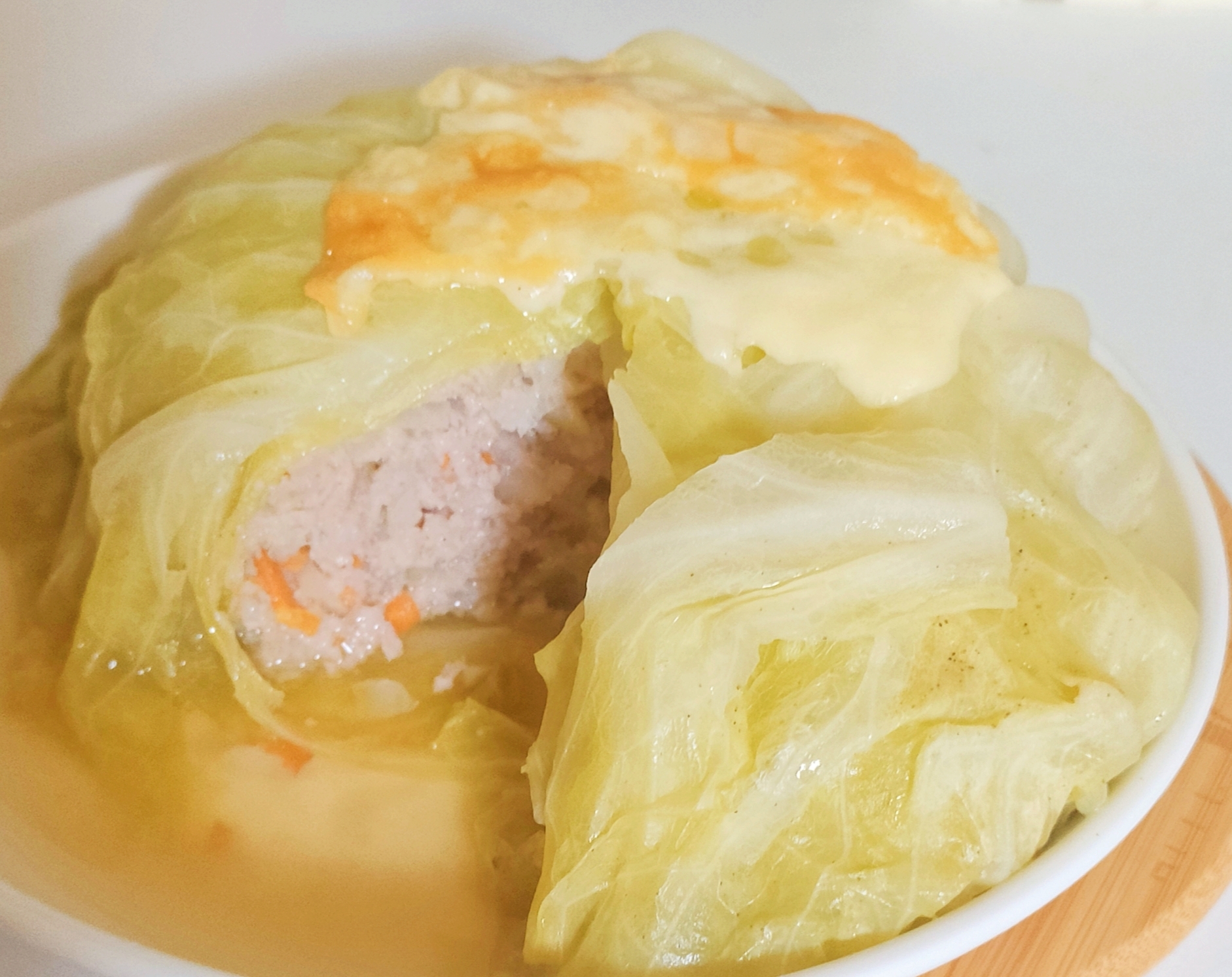 巨大！！まるごとロールキャベツ