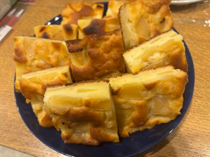 HMで簡単♬林檎のケーキ