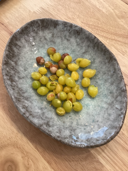レンジで簡単！ぎんなん殻むき