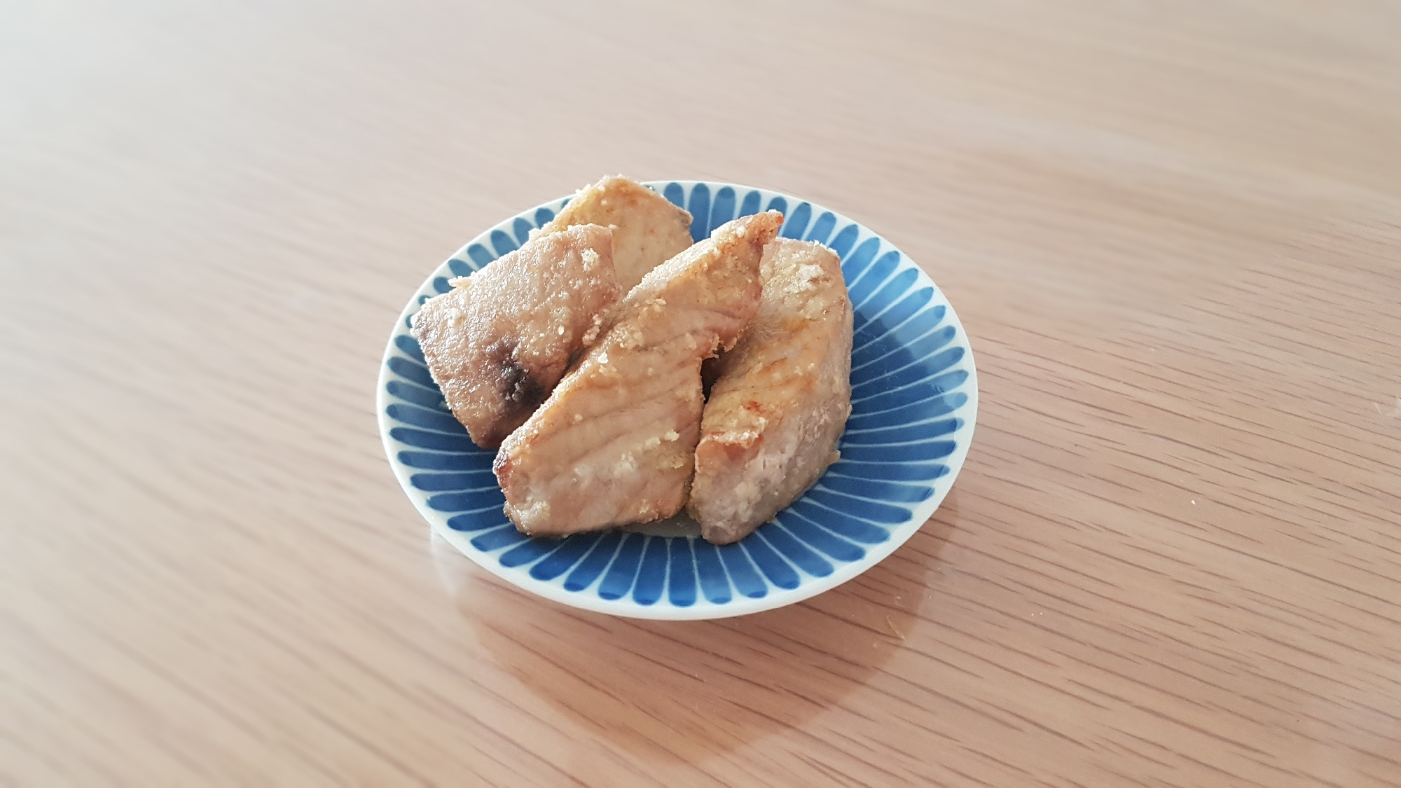 【離乳食完了期】カツオの竜田揚げ