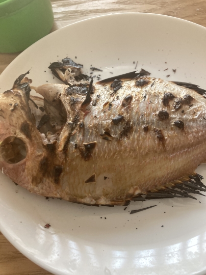 連子鯛の塩焼き