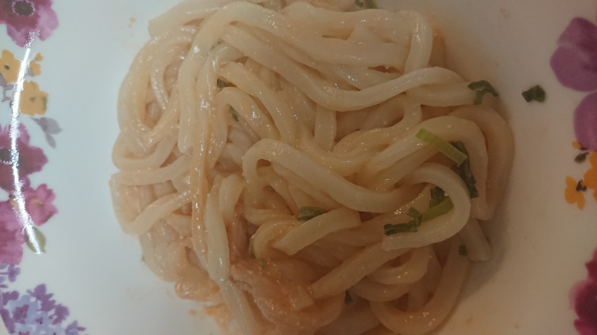 明太子クリームうどん