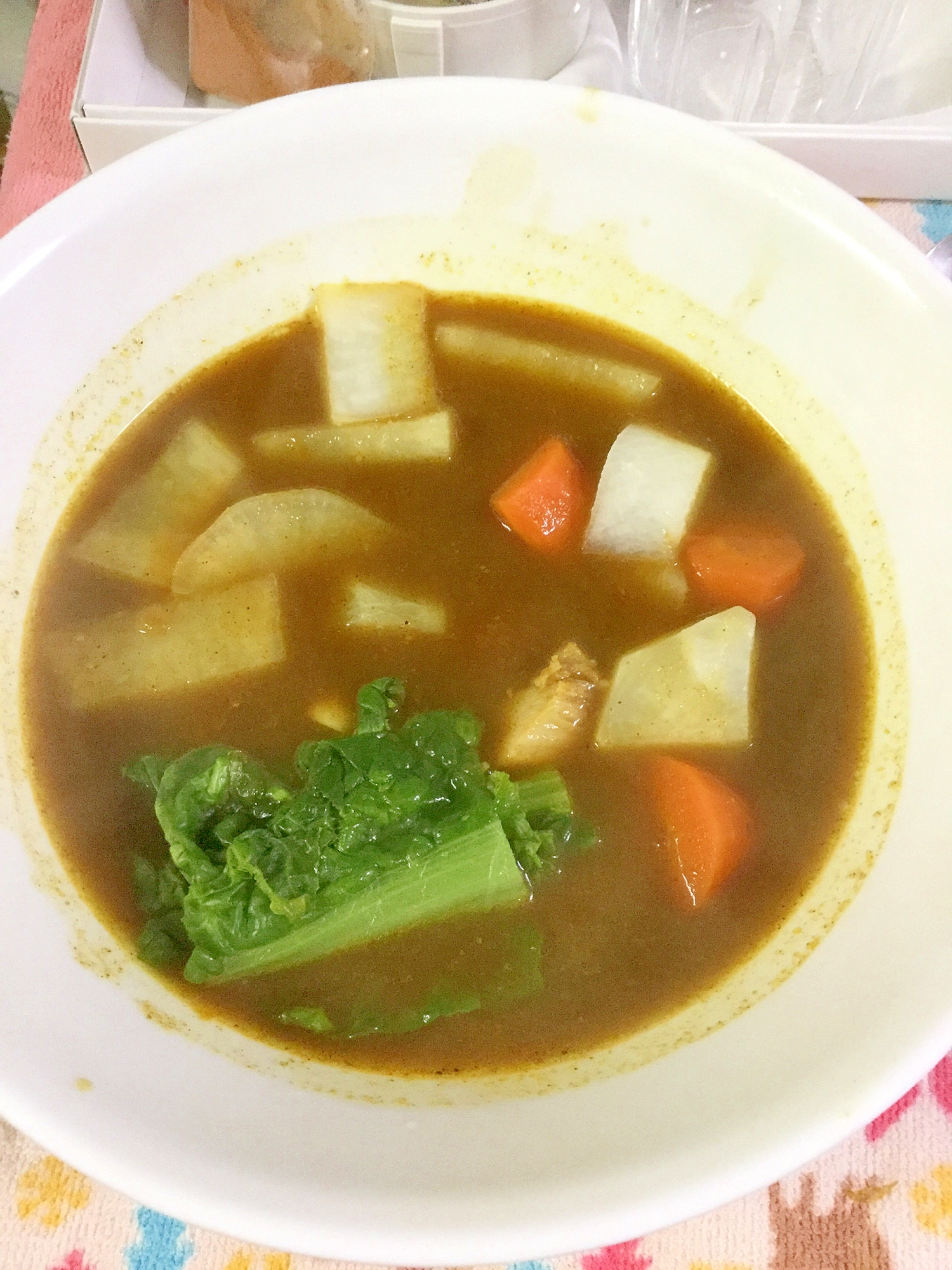野菜のスープカレー