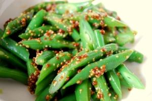 いんげんのマスタードしょう油和え レシピ 作り方 By ゆーたらう 楽天レシピ