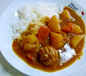 肉団子カレー