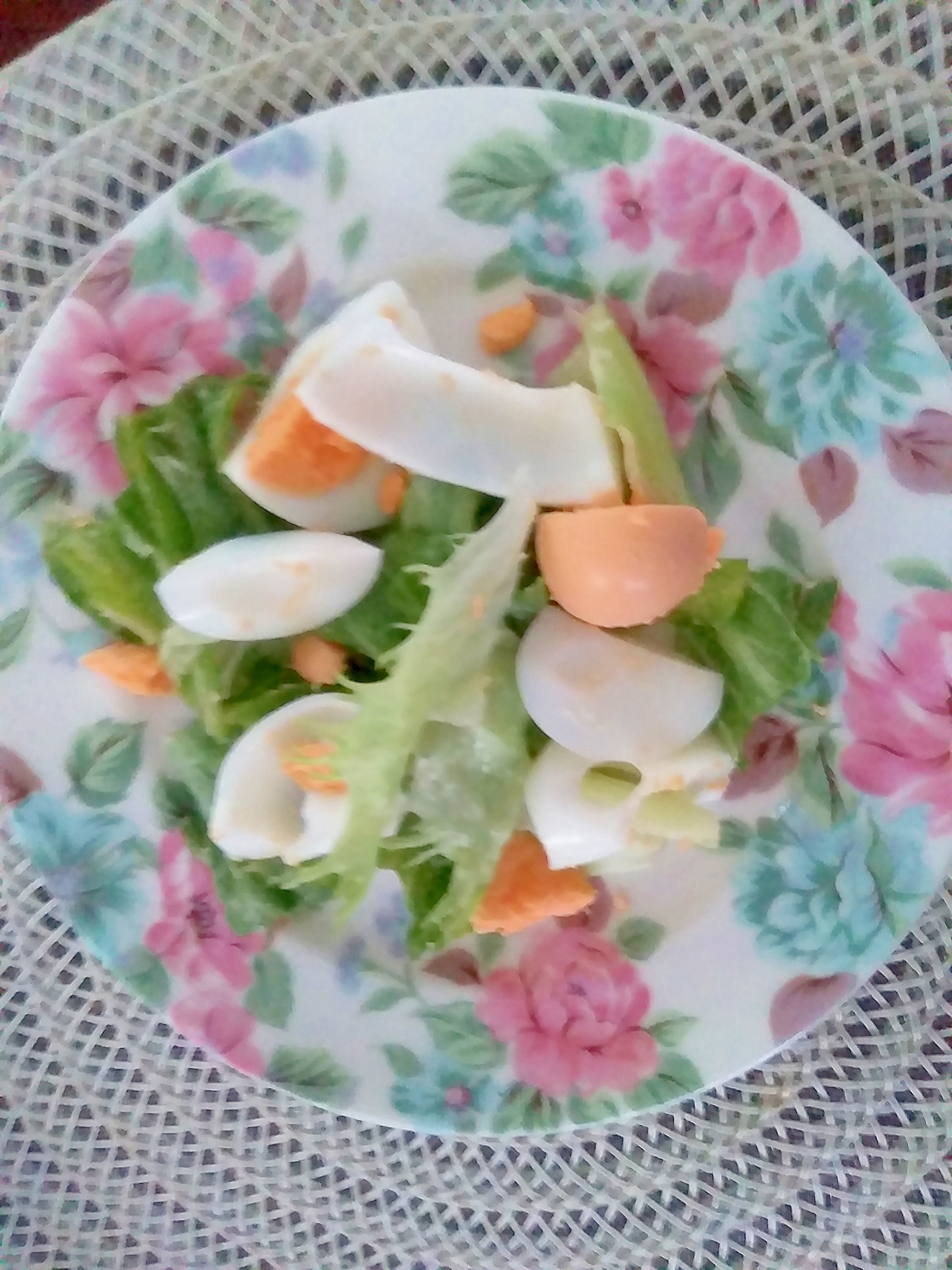まったり！ゆで玉子いりサラダ