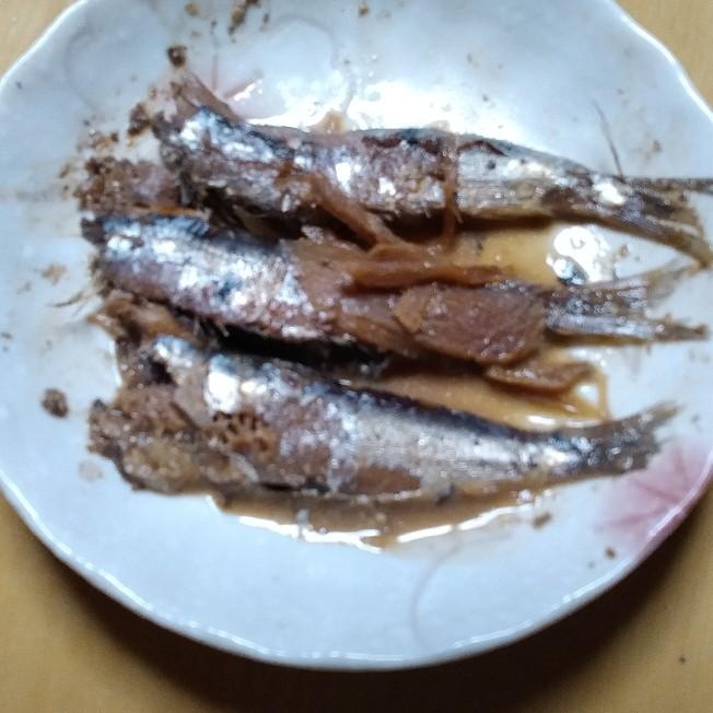 いわしの生姜煮