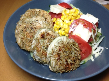 ささみぐるぐるステーキ★ローズマリーのかおり