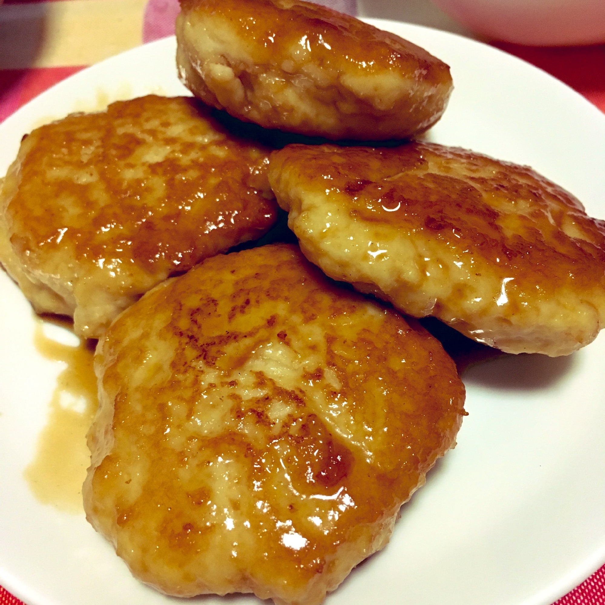 豆腐の照り焼きハンバーグ