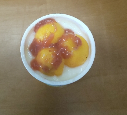 フラワームーンに照らされてマーブルローズヨーグルト