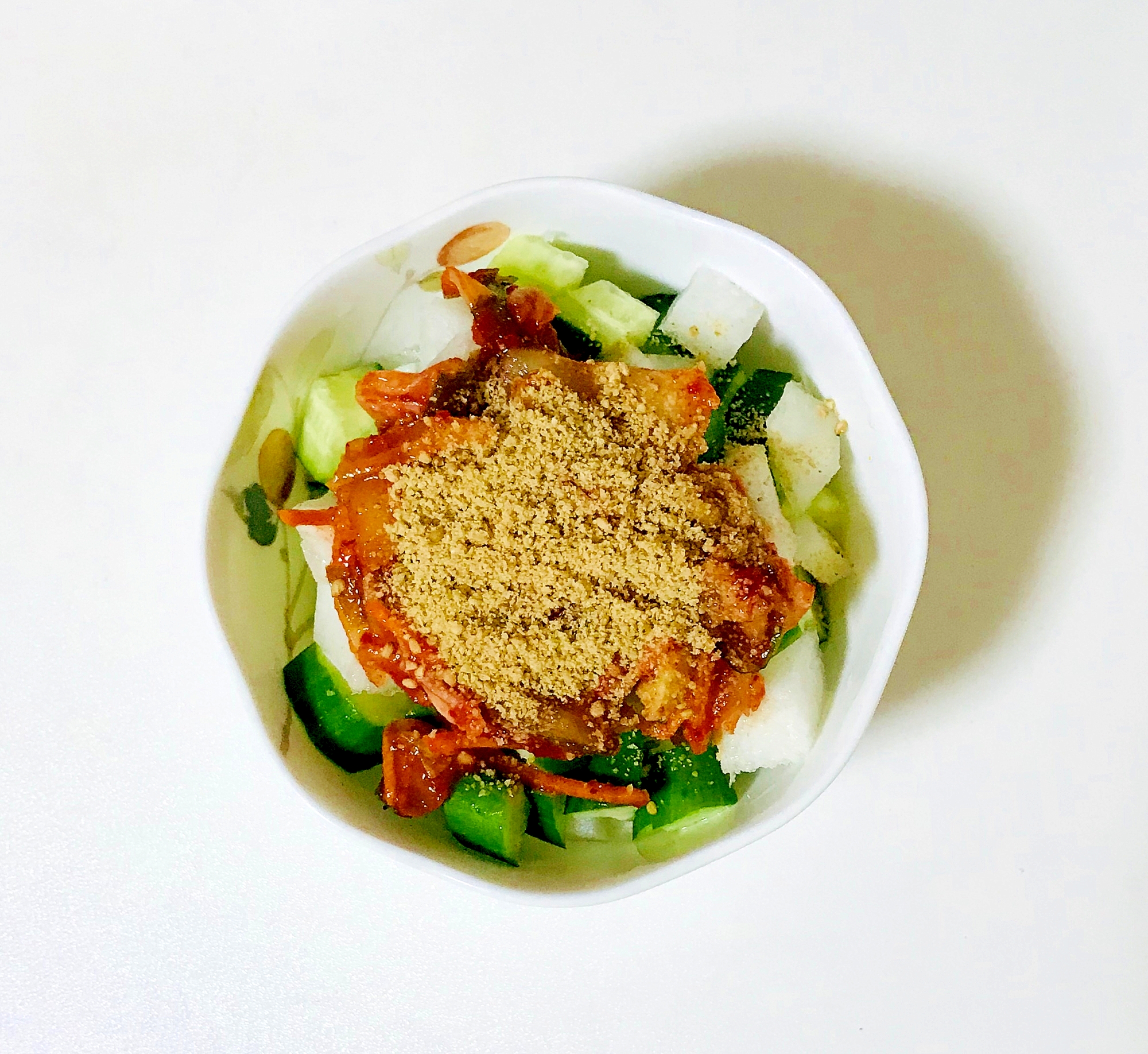 キムチの胡麻サラダ