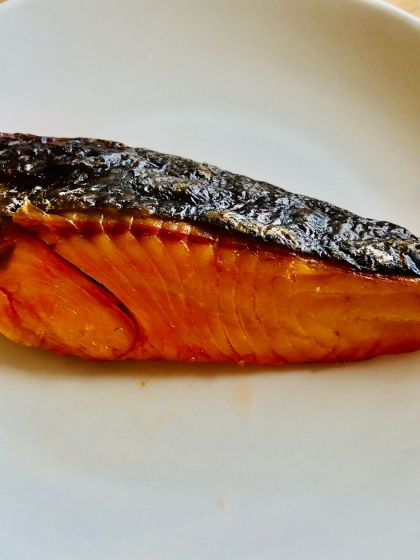 鮭のオリーブオイル焼き