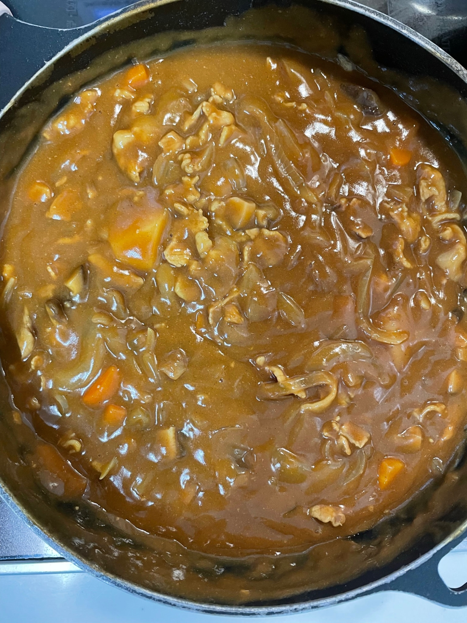 いつものカレーで菌活！しいたけカレー レシピ・作り方 by さなのすぐ 