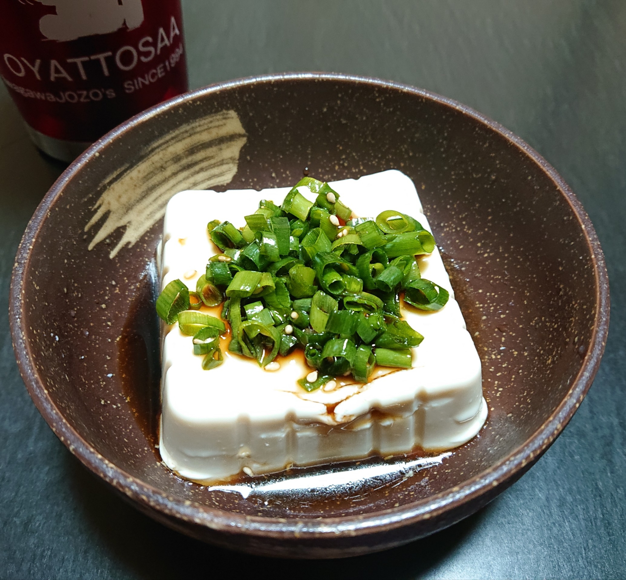秒おつまみ☆餃子のタレでネギ奴