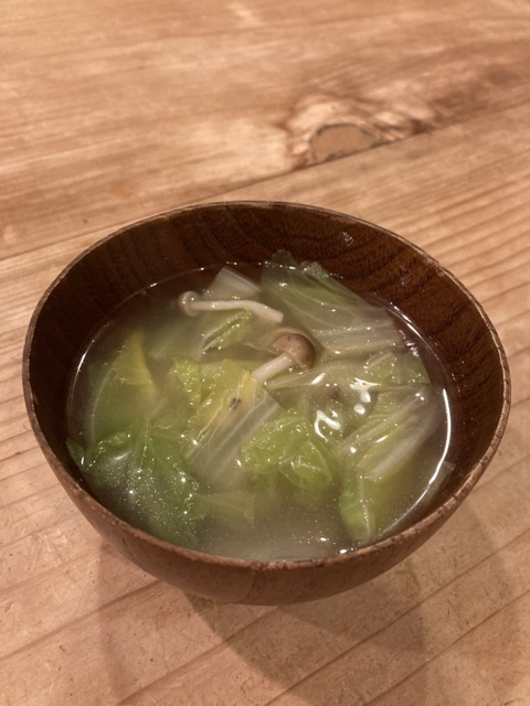 野菜を摂ろー、キャベツのスープ