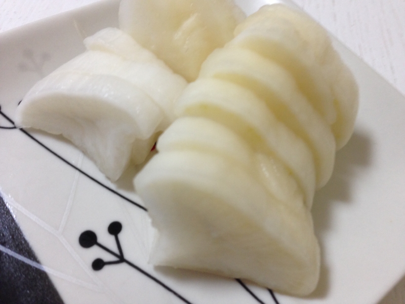 砂糖と塩に漬けるだけ かんたん大根の漬物 レシピ 作り方 By 雪日記 楽天レシピ 砂糖と塩に漬けるだけ かんたん大根の漬物 レシピ 作り方 By 雪日記 楽天レシピ