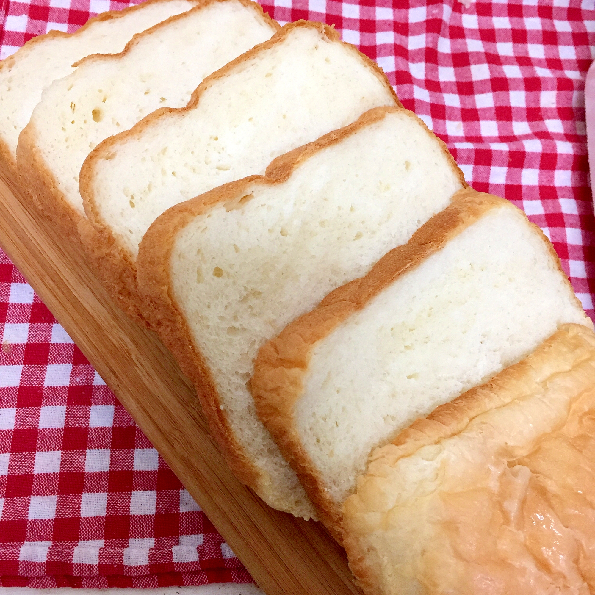 HBで！甘酒の米粉食パン★