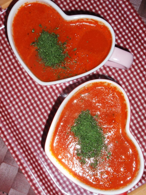 レンジde野菜ジュースde野菜スープ