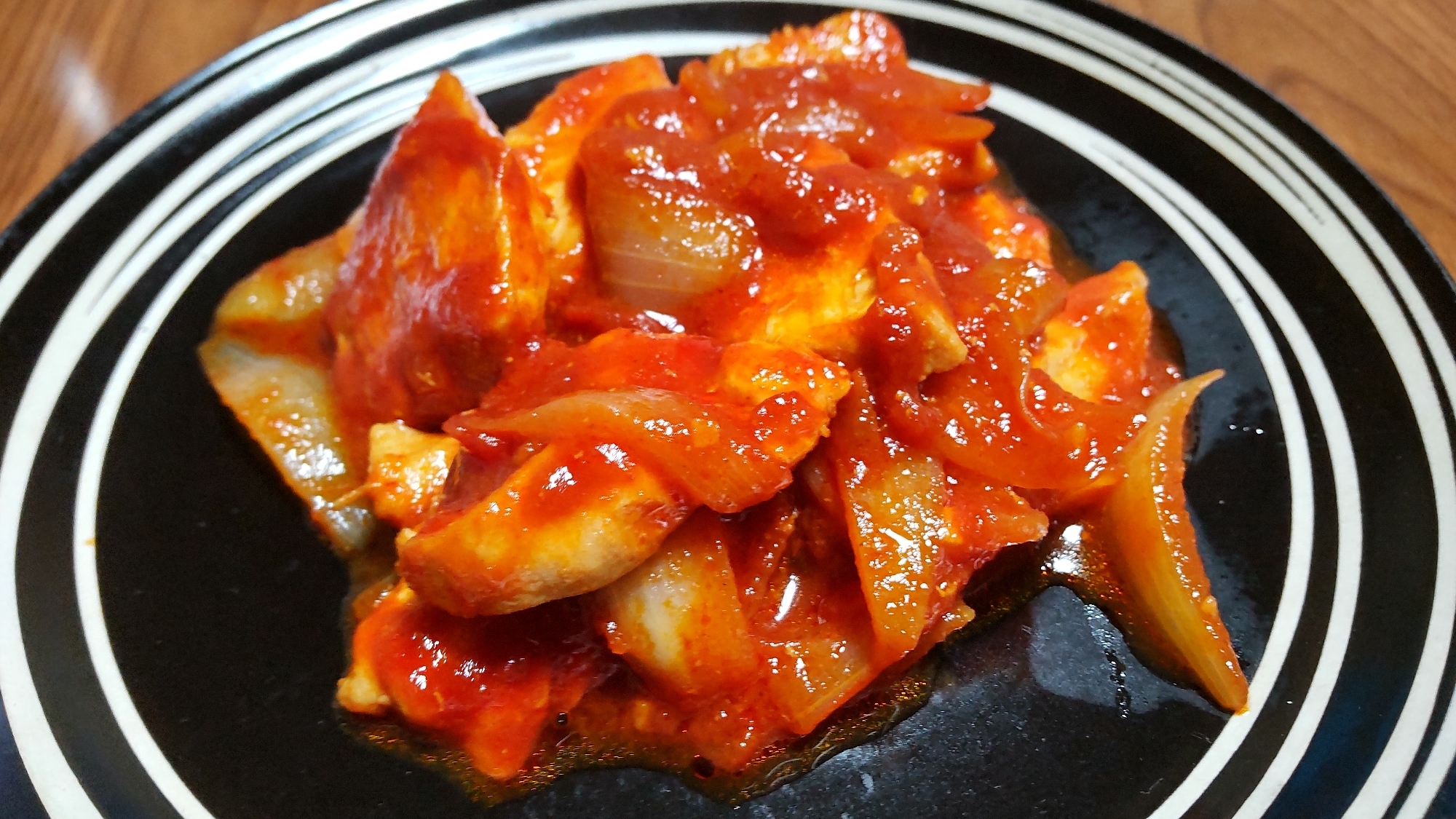 鶏のトマト煮