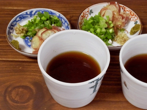 【そうめん】うちの麺つゆ。