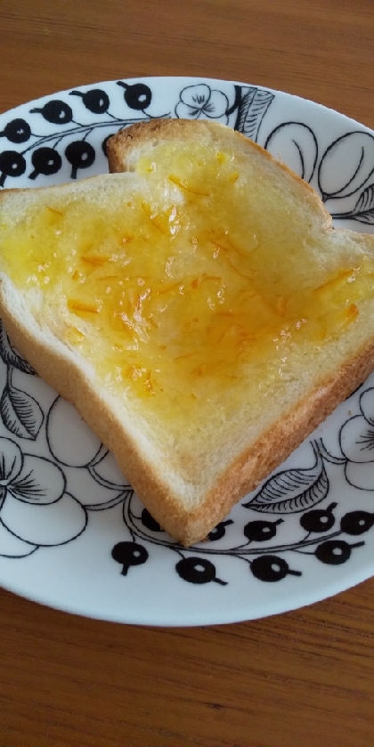 レモンマーマレードのバタートースト